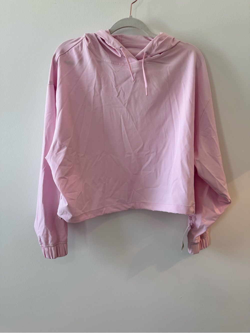 NWT The Southern Shirt Company Hybrid Cropped Hoodie Size M
